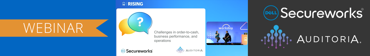 Dell Secureworks and Auditoria Webinar Banner