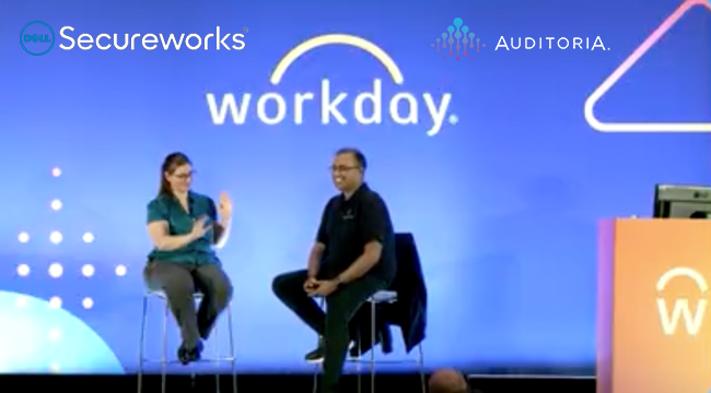 Rohit and Emily on Stage