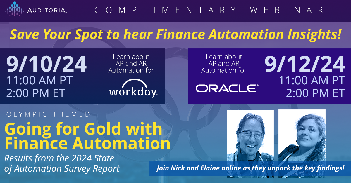 Going for Gold Finance Automation - Workday and Oracle ERPs